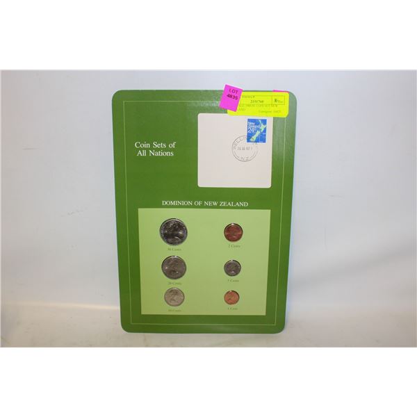 VINTAGE 1980/81 COIN SET NEW ZEALAND