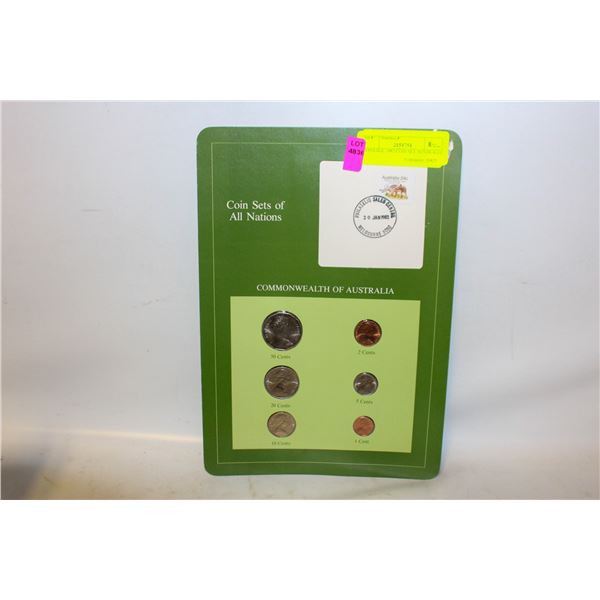 VINTAGE 1982 COIN SET AUSTRALIA