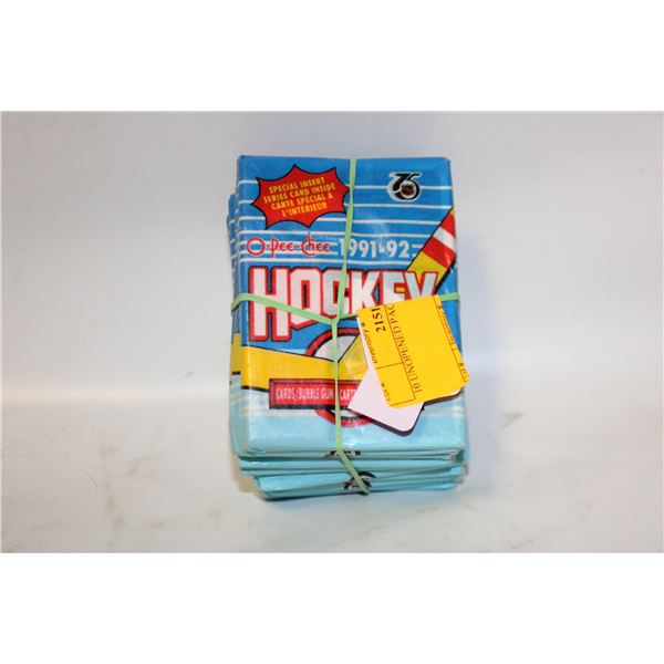 10 UNOPENED PACKS 1991 OPC