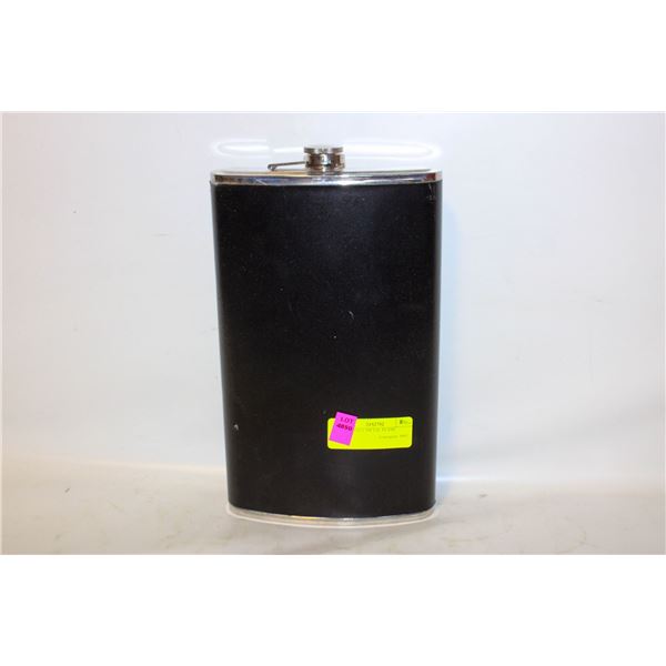 1 FOOT TALL METAL FLASK