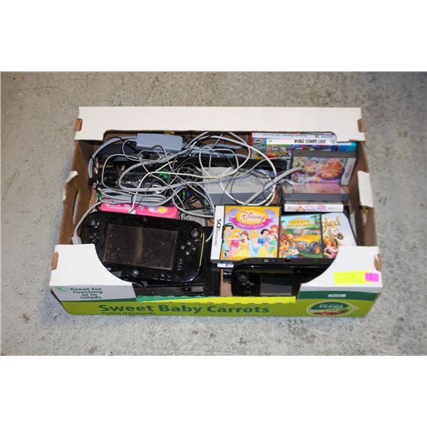 LOT OF NINTENDO CONSOLES/CONTROLLERS/GAMES