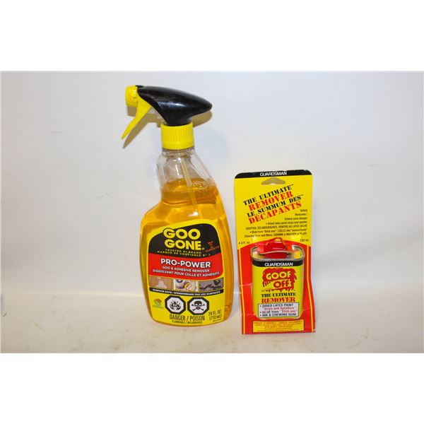 BOTTLE&CAN OF GOO GONE / GOOF OFF