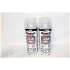 Image 1 : 2PK TREMCLAD CLEAR SPRAY PAINT
