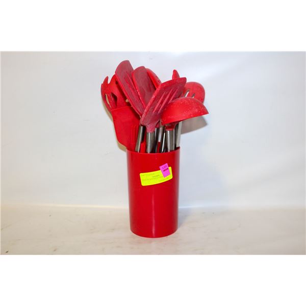 SILICONE KITCHEN UTENSIL SET