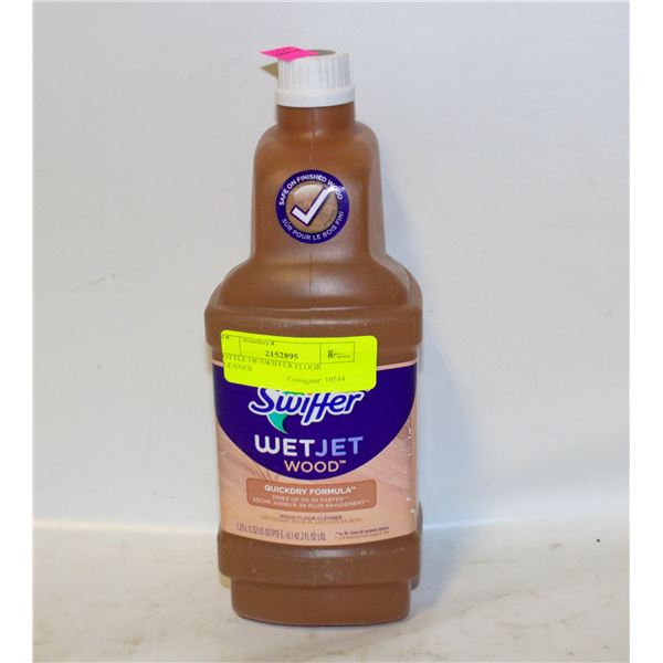 BOTTLE OF SWIFFER FLOOR CLEANER