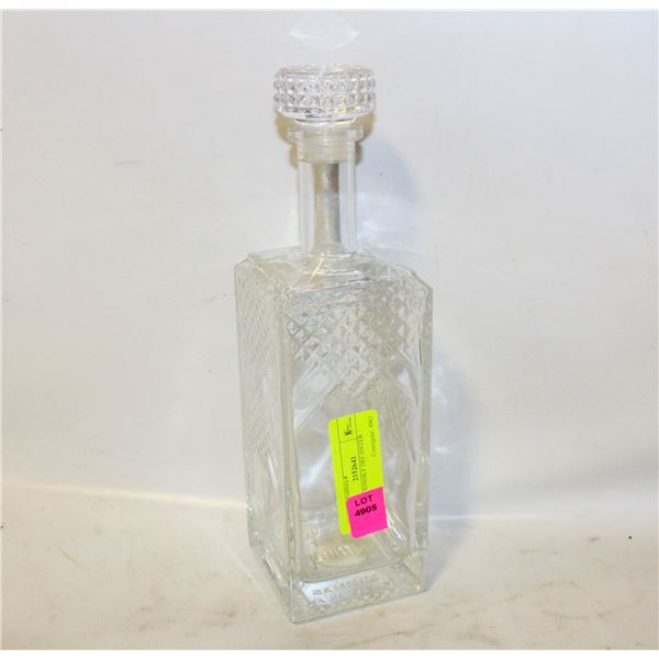 MINHAS WHISKY DECANTER