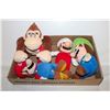 Image 1 : MARIO BROS AND DONKEY KONG STUFFIES