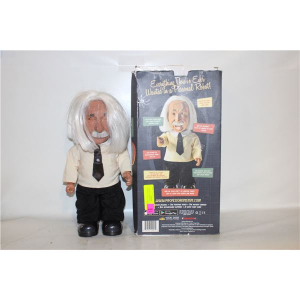 PROFESSOR EINSTEIN YOUR PERSONAL GENIOUS ROBOT