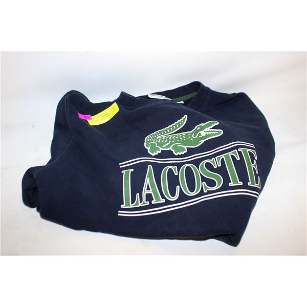 LACOSTE SWEATER SIZE LARGE