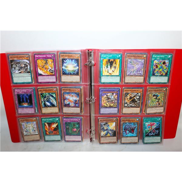 BINDER 90 YUGIOH CARDS