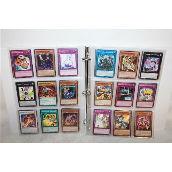 BINDER 90 YUGIOH CARDS