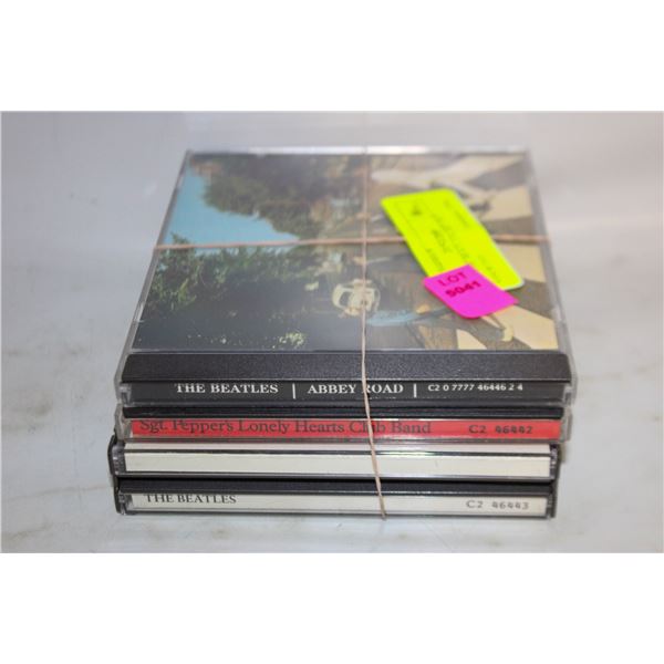 CD'S- THE BEATLES- SET OF 3 ASSORTED