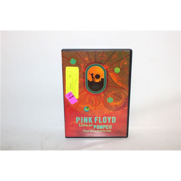 DVD- PINK FLOYD- LIVE AT POMPEII- DIRECTORS CUT