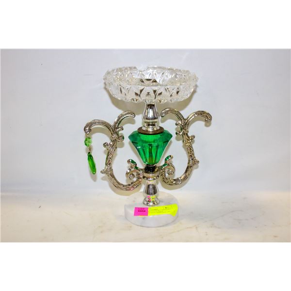 VINTAGE MID CENTURY MODERN PEDESTAL DISH/POSSIBLE