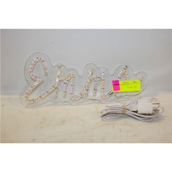 LED "SMILE WALL SIGN