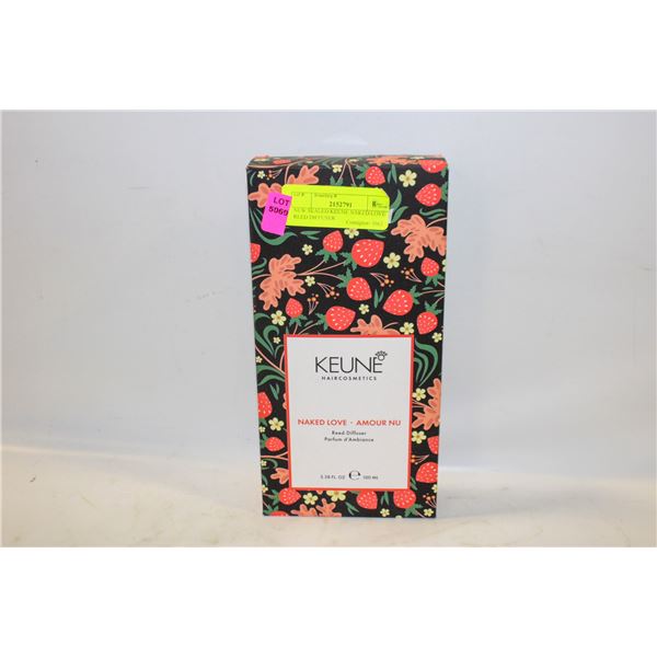 NEW SEALED KEUNE NAKED LOVE REED DIFFUSER
