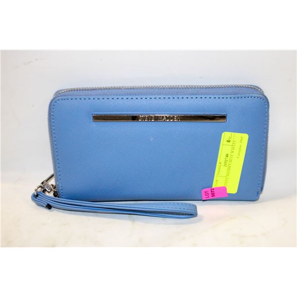STEVE MADDEN BLUE WALLET