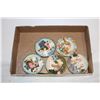 Image 1 : FLAT OF 3D CERAMIC MINI PLATE DÉCOR