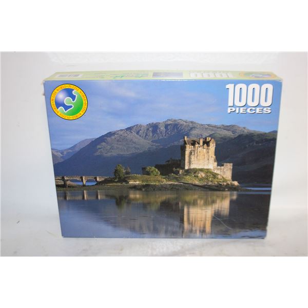 NEW SEALED 1000PC CASTLE PUZZLE