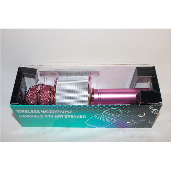 NEW SEALED WIRELESS KARAOKE MICROPHONE