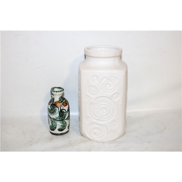 2 WEST GERMANY VASES