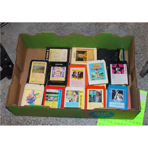 19 8 TRACKS AND TAPE CASSETTE ADAPTER