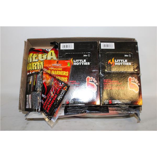 FLAT OF HAND WARMERS