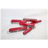 Image 1 : BAG WITH 6 SWISS ARMY KNIVES