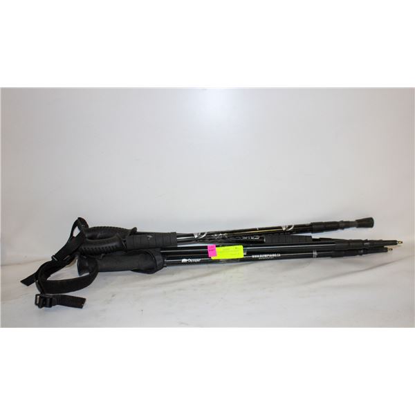 SETS OF HIKING POLES/ WALKING STICKS