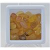 Image 1 : #202-NATURAL YELLOW AGATE ROUGHT 99.00CT