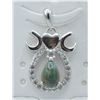 Image 1 : #149- NATURAL MULTI-COLOUR  OPAL & ZC PENDANT