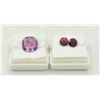 Image 1 : #71- NATURAL RED GARNET 2.85CT & AMETHYST 5.50CT