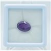Image 1 : #25-NATURAL PURPLE AMETHYST GEMSTONE 5.20CT