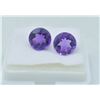 Image 3 : #90-NATURAL AMETHYST 3.80CT & WHITE TOPAZ 3.91 CT