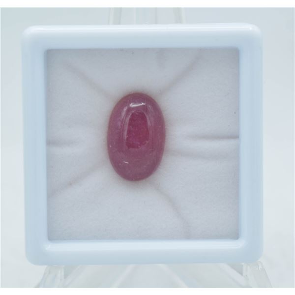 #49-NATURAL RED RUBY GEMSTONE 12.90CT