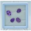 Image 1 : #22-NATURAL PURPLE AMETHYST GEMSTONES 5.40CT