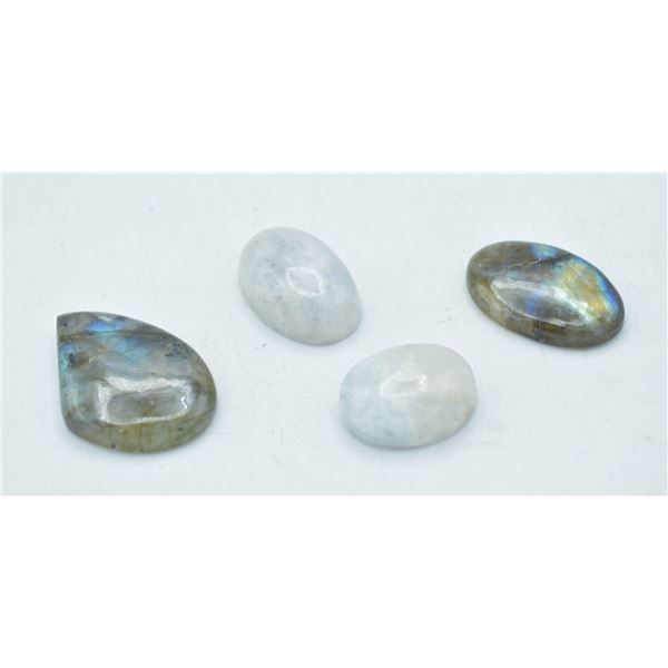 #13-NARURAL LABRADORITE & MOONSTONES 108.15 CT