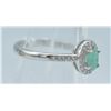 Image 2 : #09-NATURAL EMERALD & ZC RING SIZE S 5.75
