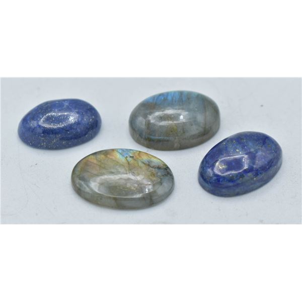 #16-NATURAL LAPIS LAZULI & LABRADORITE  107.55CT