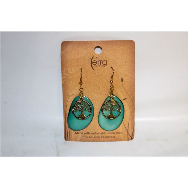 TERRA EARRINGS MADE FROM THE AMAZON FOREST