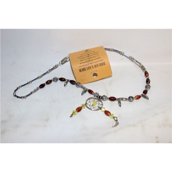DREAM CATCHER NECKLACE MADE IN B.C.