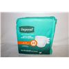 Image 1 : NEW DEPENDS ADULT BRIEFS (16) SIZE L