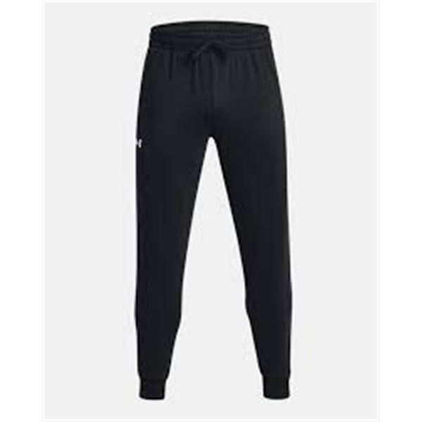 NEW UNDER ARMOUR LARGE BLACK SWEATPANTS