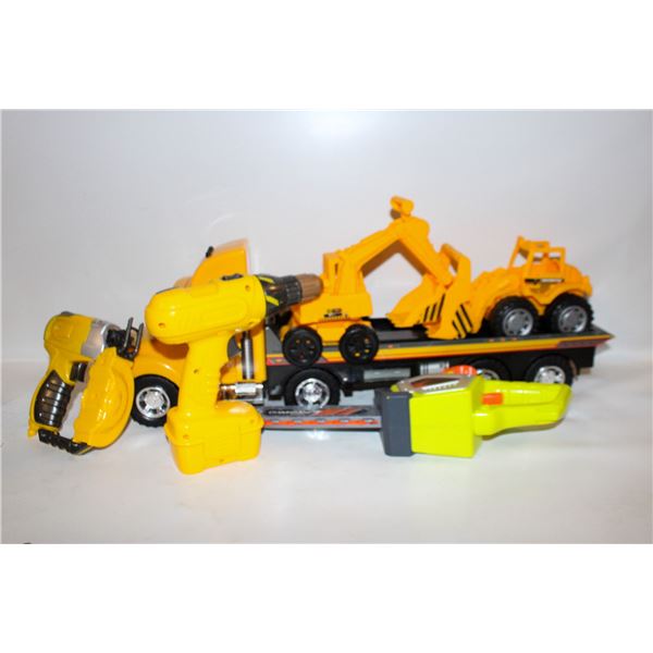 CONSTRUCTION TOYS PLAY SET