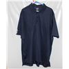 Image 1 : MEN'S ADIDAS NAVY GOLF SHIRT SIZE 2XL