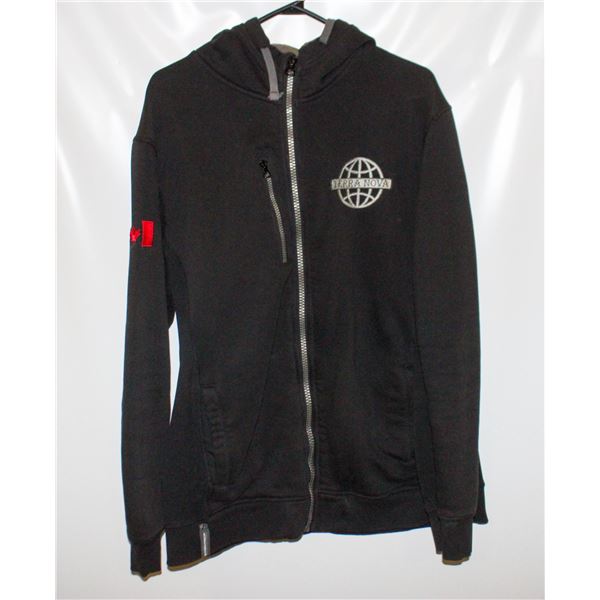 MENS XL TERRA NOVA BLACK HOODIE
