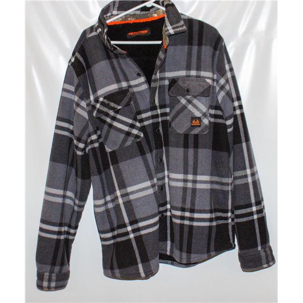MENS XXL REALTREE LINED WORK SHIRT