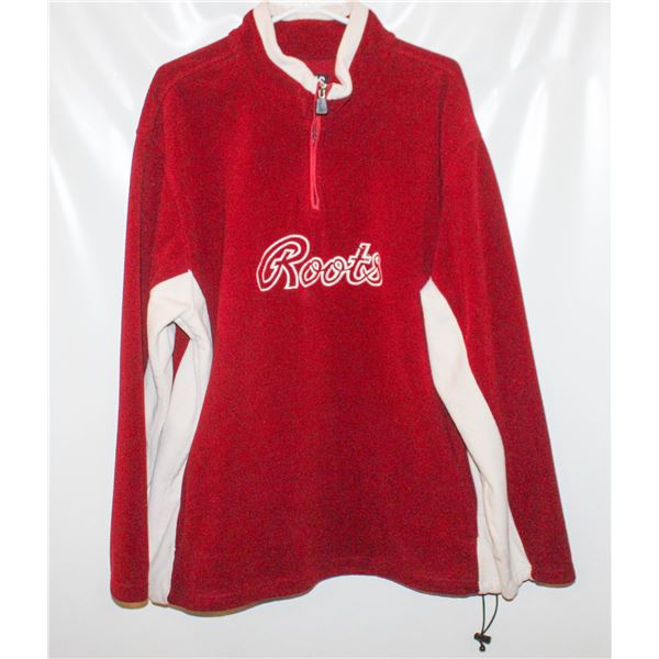 MENS XL ROOTS ATHLETIC RED SWEATER