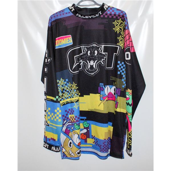 MENS XXL ALLEY CAT LONG SLEEVE SHIRT