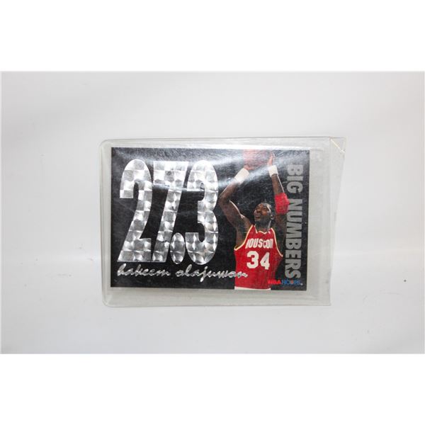 BIG NUMBERS HAKEEM OLAJUWON 27.3 BN3 NBA
